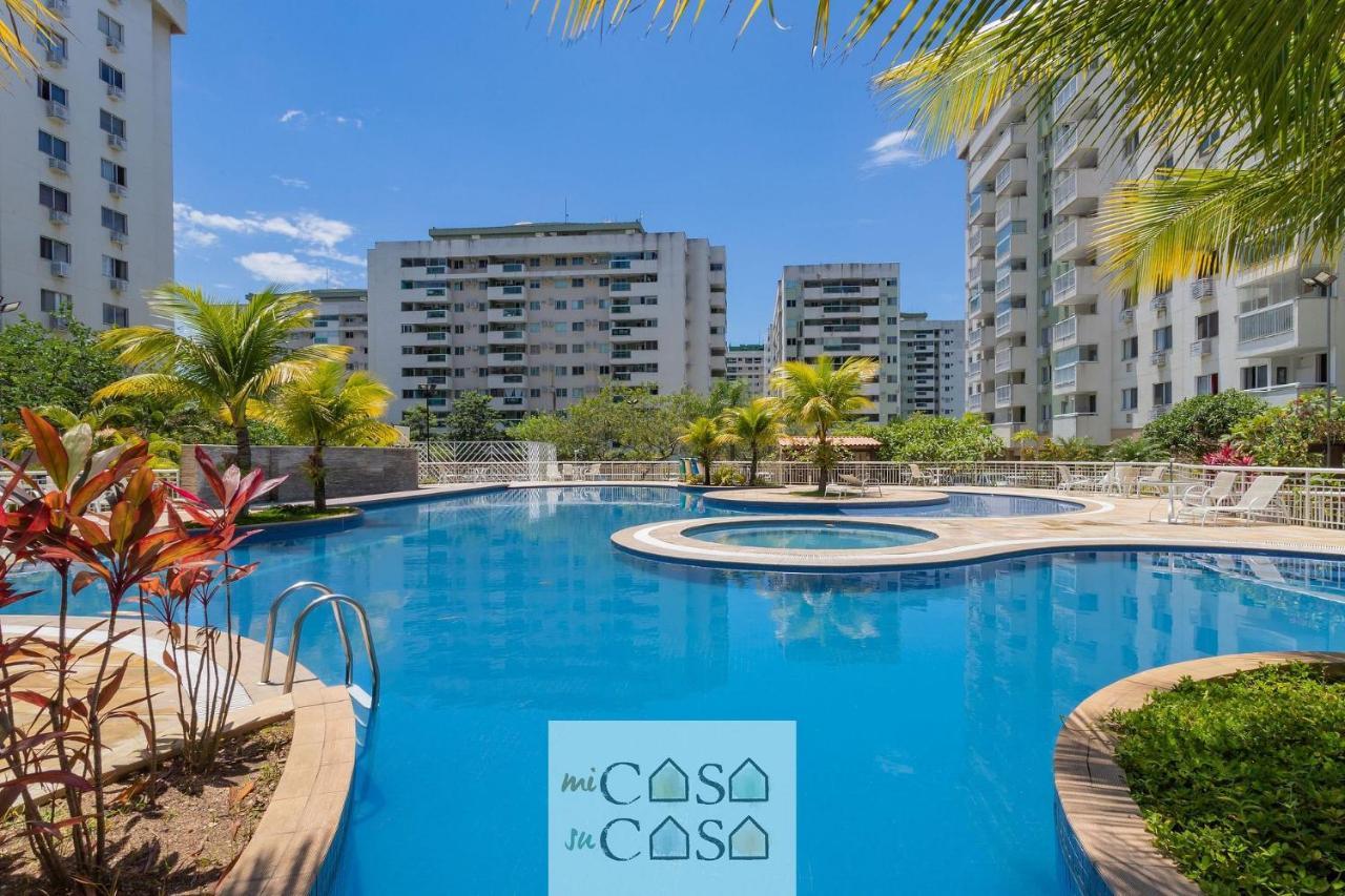 Riocentro: 3 Quartos Com Piscina E Segurança 24h Apartment