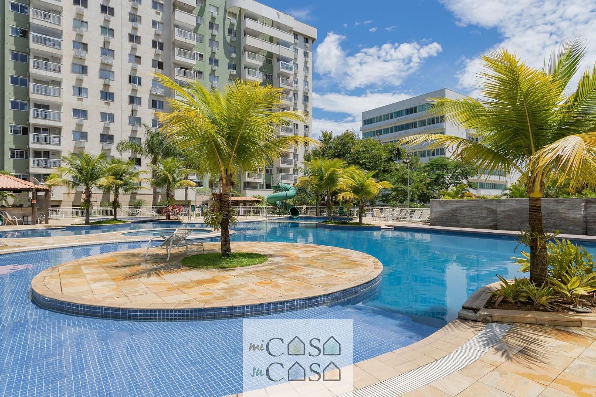 Riocentro: 3 Quartos Com Piscina E Segurança 24h *