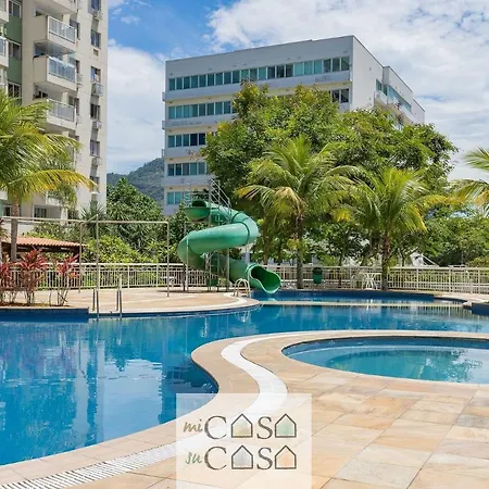 3 Quartos Em Condominio Com Piscina, Estacionamento E Portaria 24H A 300M Do Centro De Convencoes Riocentro 里约热内卢 Exterior photo