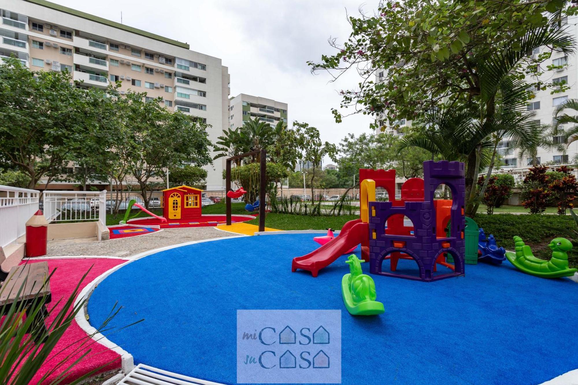 Riocentro: 3 Quartos Com Piscina E Segurança 24h * 里约热内卢